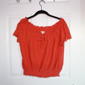 Madewell Off The Shoulder Top